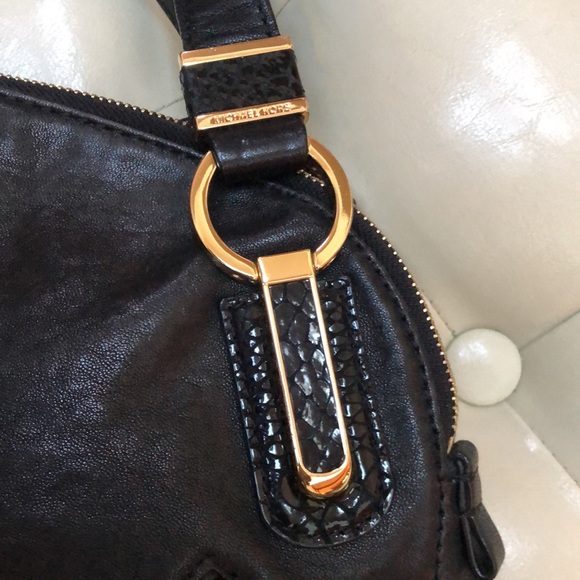 Michael Kors genuine leather satchel handbag purse - Picture 10 of 12